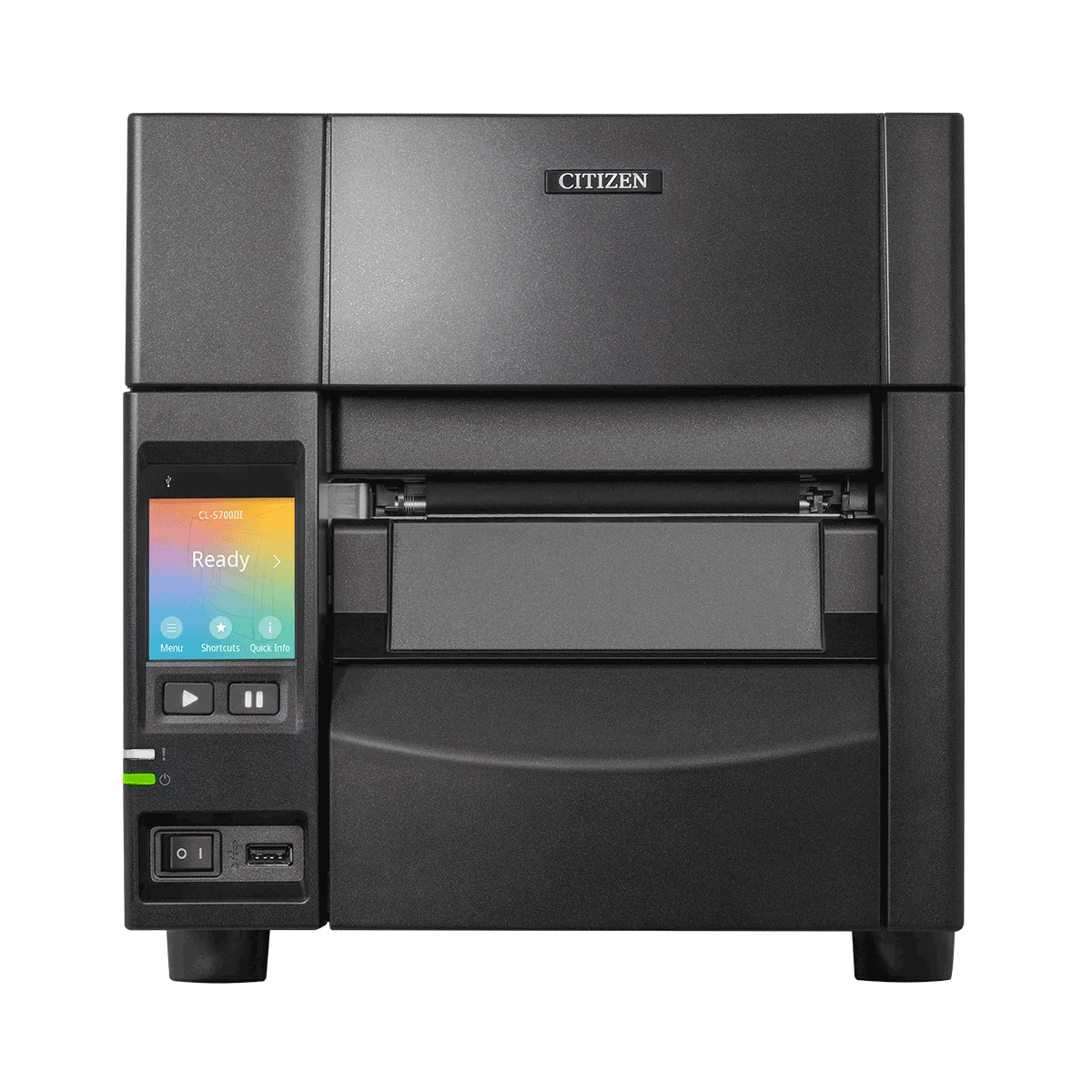 חזית מדפסת ברקוד תעשייתית Citizen CL-S700III