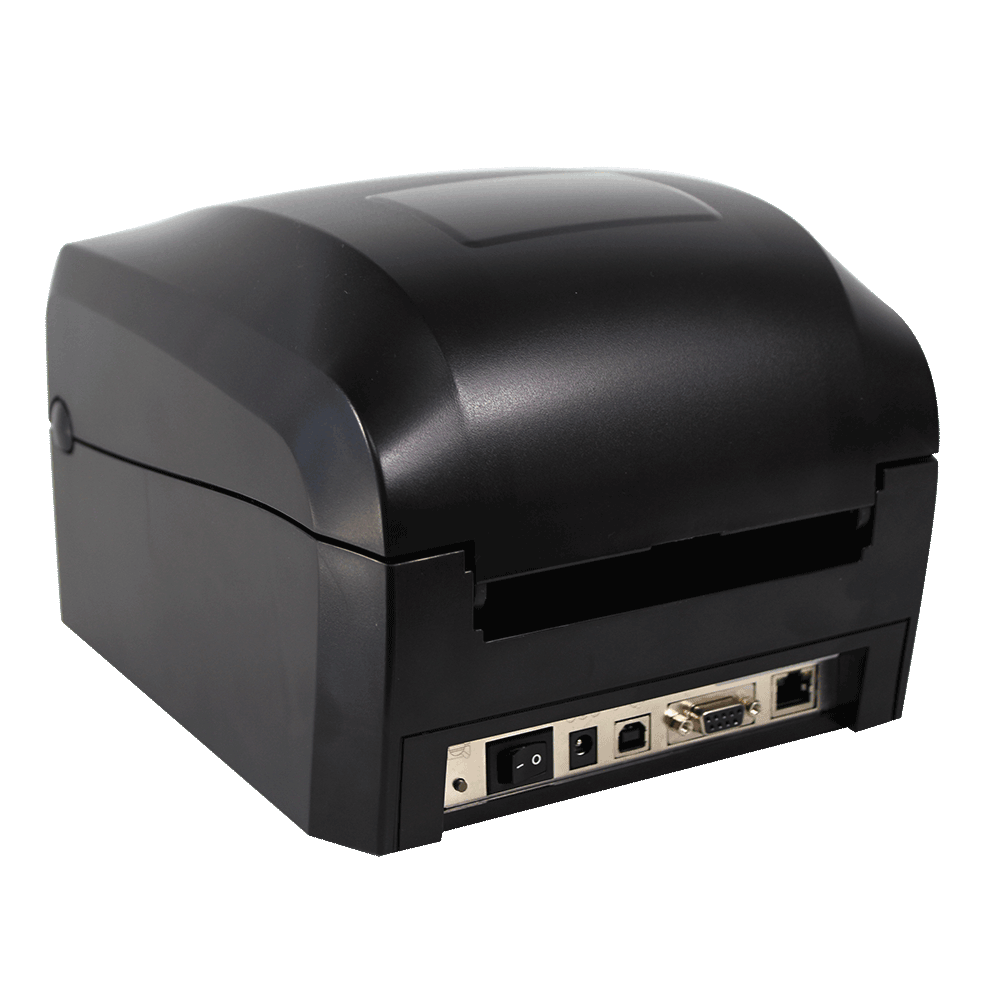 מדפסת מדבקות GoDEX GE300 חיבורים אחוריים