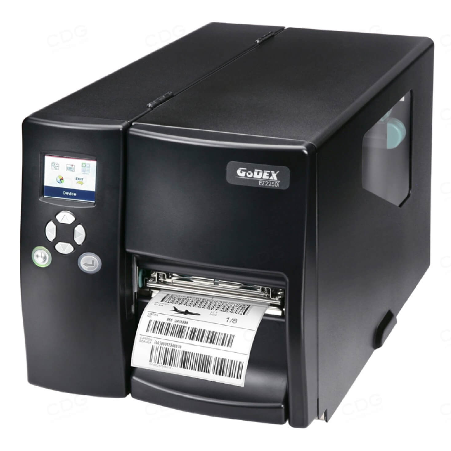 industrial label printer by GoDEX model EZ2250
