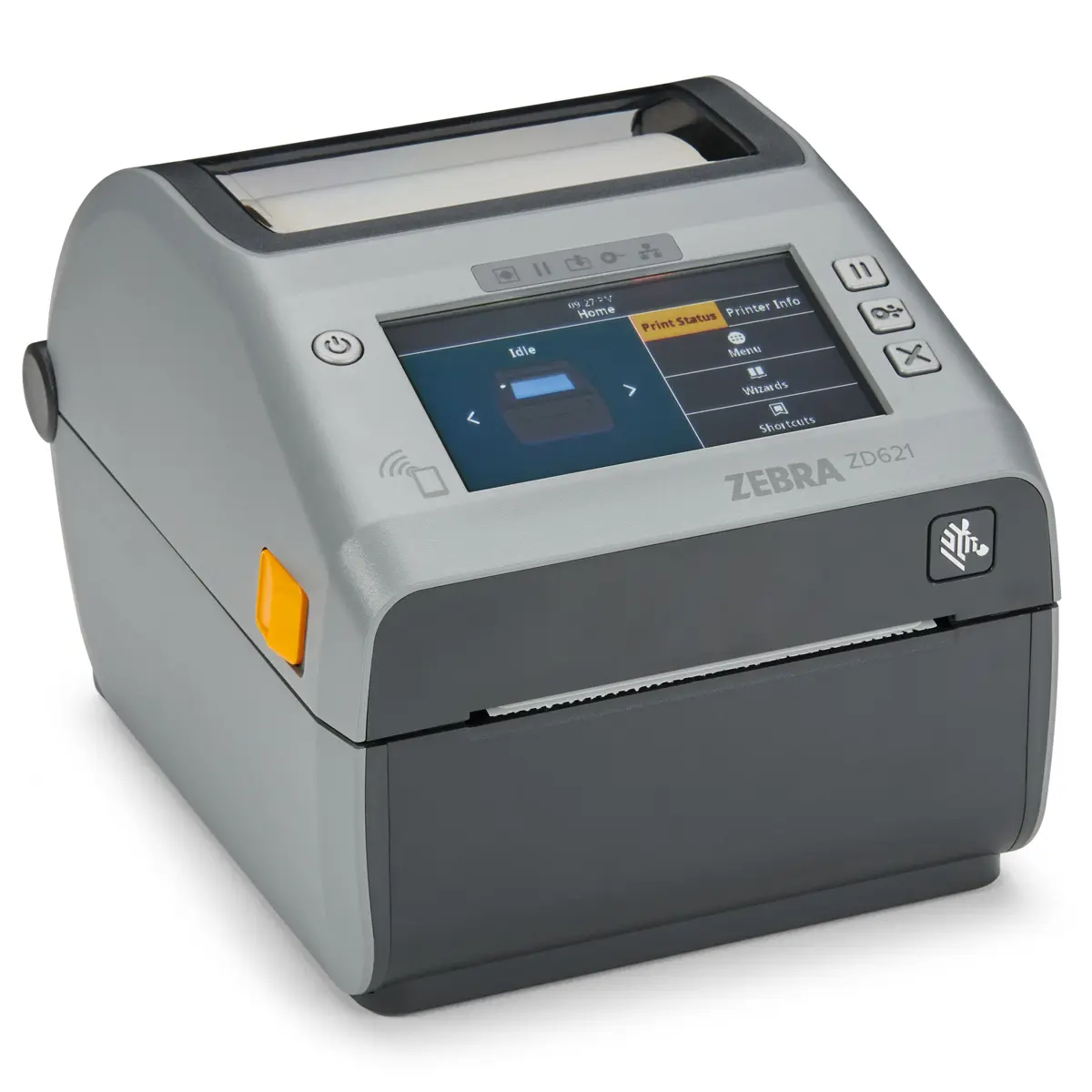 מדפסת מדבקות Zebra ZD621 עם מסך צבעוני