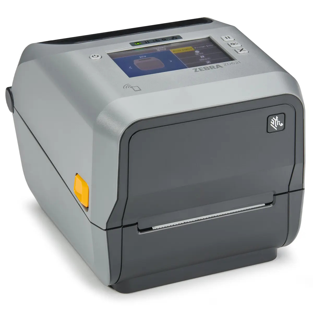 מדפסת מדבקות Zebra ZD621T מבט זווית ימנית