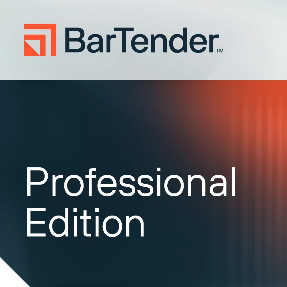 BarTender Professional תוכנה למדבקות ברקוד