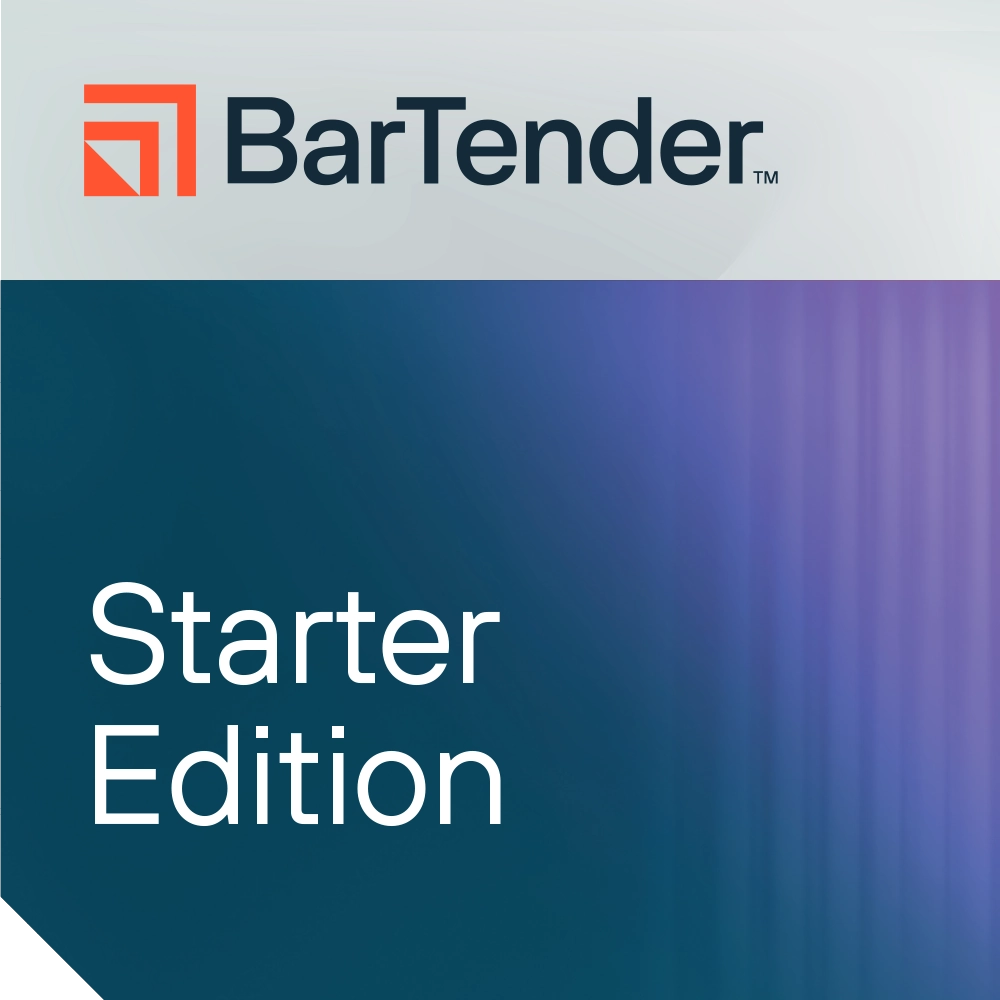 BarTender Starter תוכנה להדפסת מדבקות
