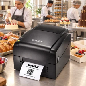 מדפסת מדבקות GoDEX EZ520 בקונדיטוריה מקצועית